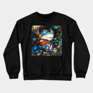 Swirls of colors and lines Crewneck Sweatshirt